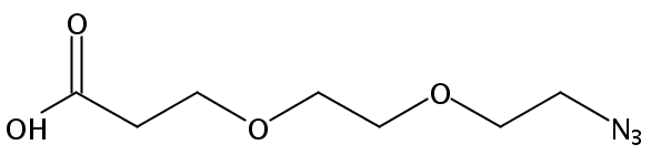 叠氮-二聚乙二醇-羧酸