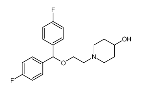 1-[2-[bis(4-fluorophenyl)methoxy]ethyl]piperidin-4-ol