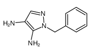 1H-吡唑-4,5-二胺,  1-(苯基甲基)-