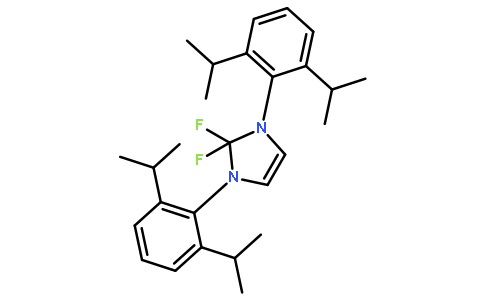 1,3-双(2,6-二异丙基苯基)-2,2-二氟咪唑啉