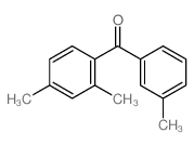 (2,4-dimethylphenyl)-(3-methylphenyl)methanone