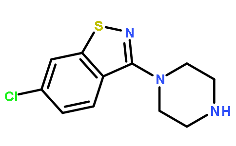 6-氯-3-(哌嗪-1-基)苯并l[d]异噻唑