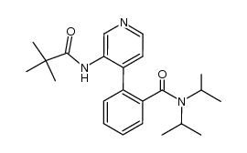 2-[3-(2,2-dimethylpropanoylamino)pyridin-4-yl]-N,N-diisopropylbenzamide