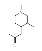 1-(1,3-dimethyl-4-piperidylidene)-2-propanone
