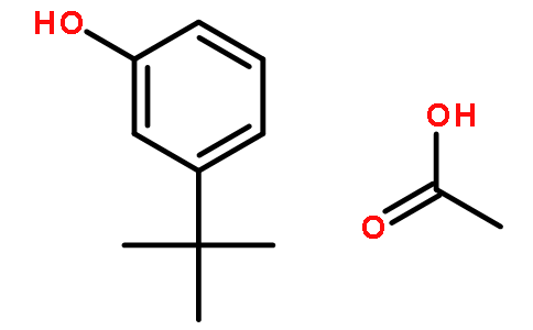 苯酚,  3-(1,1-二甲基乙基)-,  乙酸酯