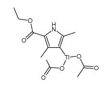 ethyl 4-[bis(acetoxy)thallio]-3,5-dimethylpyrrole-2-carboxylate