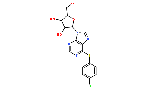 6-S-(4-Chlorophenyl)-6-thio-inosine