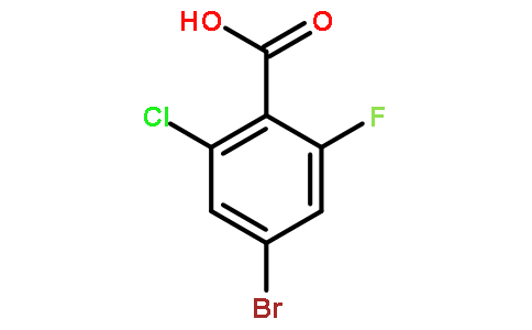 4-Bromo-2-chloro-6-fluorobenzoic acid