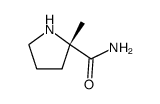 (S)-2-甲基吡咯烷-2-甲酰胺