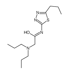 2-(dipropylamino)-N-(5-propyl-1,3,4-thiadiazol-2-yl)acetamide