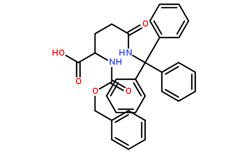 N-Cbz-N'-三苯甲基-L-谷氨酰胺; N-苄氧羰基-N'-三苯甲基-L-谷氨酰胺