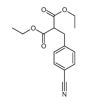 丙二酸,  (4-氰基苯基)甲基-,  二乙基酯
