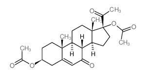 (17-acetyl-17-acetyloxy-10,13-dimethyl-7-oxo-2,3,4,8,9,11,12,14,15,16-decahydro-1H-cyclopenta[a]phenanthren-3-yl) acetate