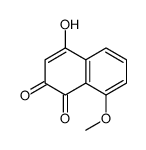 4-hydroxy-8-methoxynaphthalene-1,2-dione