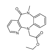 ethyl 2-(6-methyl-5-oxopyrido[3,2-c][1,5]benzodiazepin-11-yl)acetate
