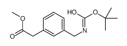 methyl 2-(3-((tert-butoxycarbonylamino)methyl)phenyl)acetate