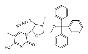 1-[(2R,3S,4S,5R)-3-azido-4-fluoro-5-(trityloxymethyl)oxolan-2-yl]-5-methylpyrimidine-2,4-dione