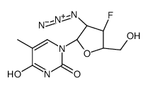 1-[(2R,3S,4S,5R)-3-azido-4-fluoro-5-(hydroxymethyl)oxolan-2-yl]-5-methylpyrimidine-2,4-dione