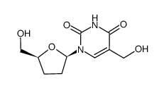 5-(Hydroxymethyl)-1-[(2R,5S)-5-(hydroxymethyl)tetrahydro-2-furany l]-2,4(1H,3H)-pyrimidinedione