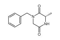 2,5-哌嗪二酮,  3-甲基-1-(苯基甲基)-,   (3S)-