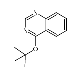 4-(1,1-dimethylethoxy)quinazoline