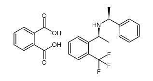 (S)-1-phenyl-N-((S)-1-(2-(trifluoromethyl)phenyl)ethyl)ethanamine phthalate