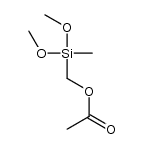 (acetoxymethyl)dimethoxy(methyl)silane