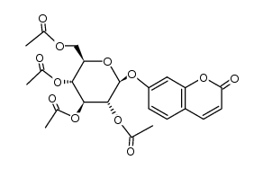 7-[(2,3,4,6-tetra-O-acetyl-β-D-glucopyranosyl)oxy]-2H-1-benzopyran-2-one