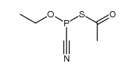 O-ethyl S-acetyl cyanothiophosphite