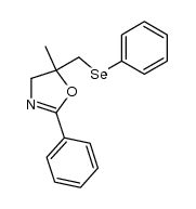 5-methyl-2-phenyl-5-((phenylselanyl)methyl)-4,5-dihydrooxazole