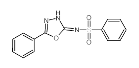 Benzenesulfonamide, N-(5-phenyl-1,3,4-oxadiazol-2-yl)- (en)