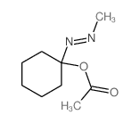 [1-(methyldiazenyl)cyclohexyl] acetate