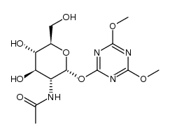 4,6-dimethoxy-1,3,5-triazin-2-yl α-N-acetylglucosaminide