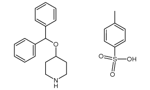 4-benzhydryloxypiperidine toluenesulfonate