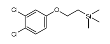 [2-(3,4-dichlorophenoxy)ethyl]trimethylsilane