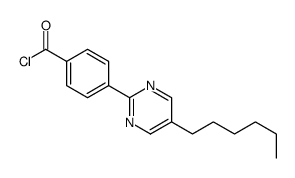 4-(5-hexylpyrimidin-2-yl)benzoyl chloride