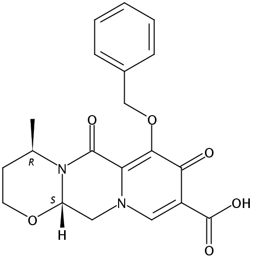 (4R,12aS)-7-苄氧基-4-甲基-6,8-二氧代-3,4,6,8,12,12a-六氢-2H-吡啶并[1'',2'':4,5]吡嗪并[2,1-b][1,3]恶嗪-9-羧酸