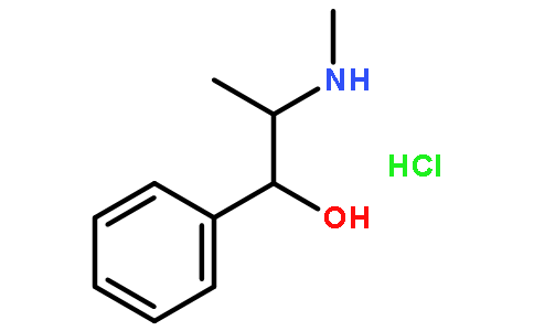 麻黄碱化学结构式图片