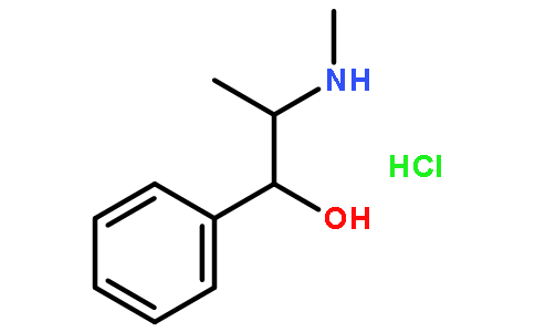 麻黄素结构式图片