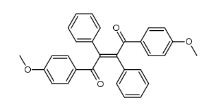 trans 1,4-bis (4-methoxyphenyl)-2,3-diphenyl-2-butene-1,4-dione