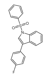 3-(4-fluorophenyl)-1-(phenylsulfonyl)indole