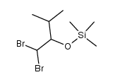 1,1-dibromo-3-methyl-2-(trimethylsilyloxy)butane
