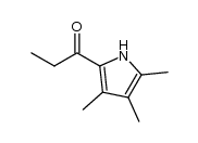 3,4,5-trimethyl-2-propanoylpyrrole