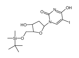 1-[(2R,4S,5R)-5-[[tert-butyl(dimethyl)silyl]oxymethyl]-4-hydroxyoxolan-2-yl]-5-iodopyrimidine-2,4-dione
