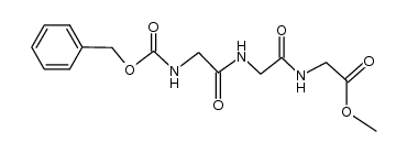N-benzyloxycarbonylglycylglycylglycyne methyl ester