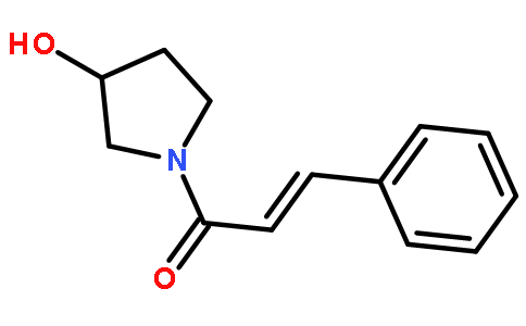 1-Cinnamoyl-3-hydroxypyrrolidine对照品(标准品) | 1344876-77-2