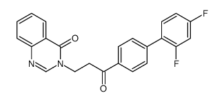 3-[3-(2',4'-二氟联苯基-4-基)-3-羰基丙基]喹唑啉-4(3H)-酮