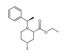[2S-[1(S*),2α,4α]]-4-Methyl-1-(1-phenylethyl)-2-piperidinecarboxylic Acid Ethyl Ester