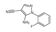 5 -氨基- 1 -（2 -氟苯基）- 1H -吡唑-4-甲腈