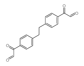 2-[4-[2-(4-oxaldehydoylphenyl)ethyl]phenyl]-2-oxoacetaldehyde